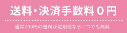 送料・決済手数料０円
